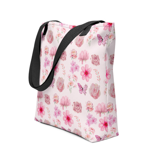 Pink Tote Bag