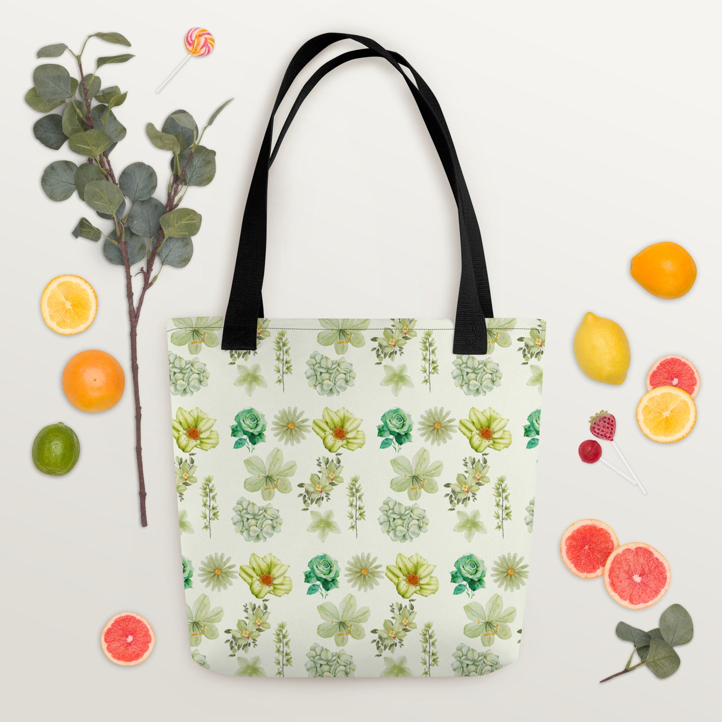 Green Tote Bag