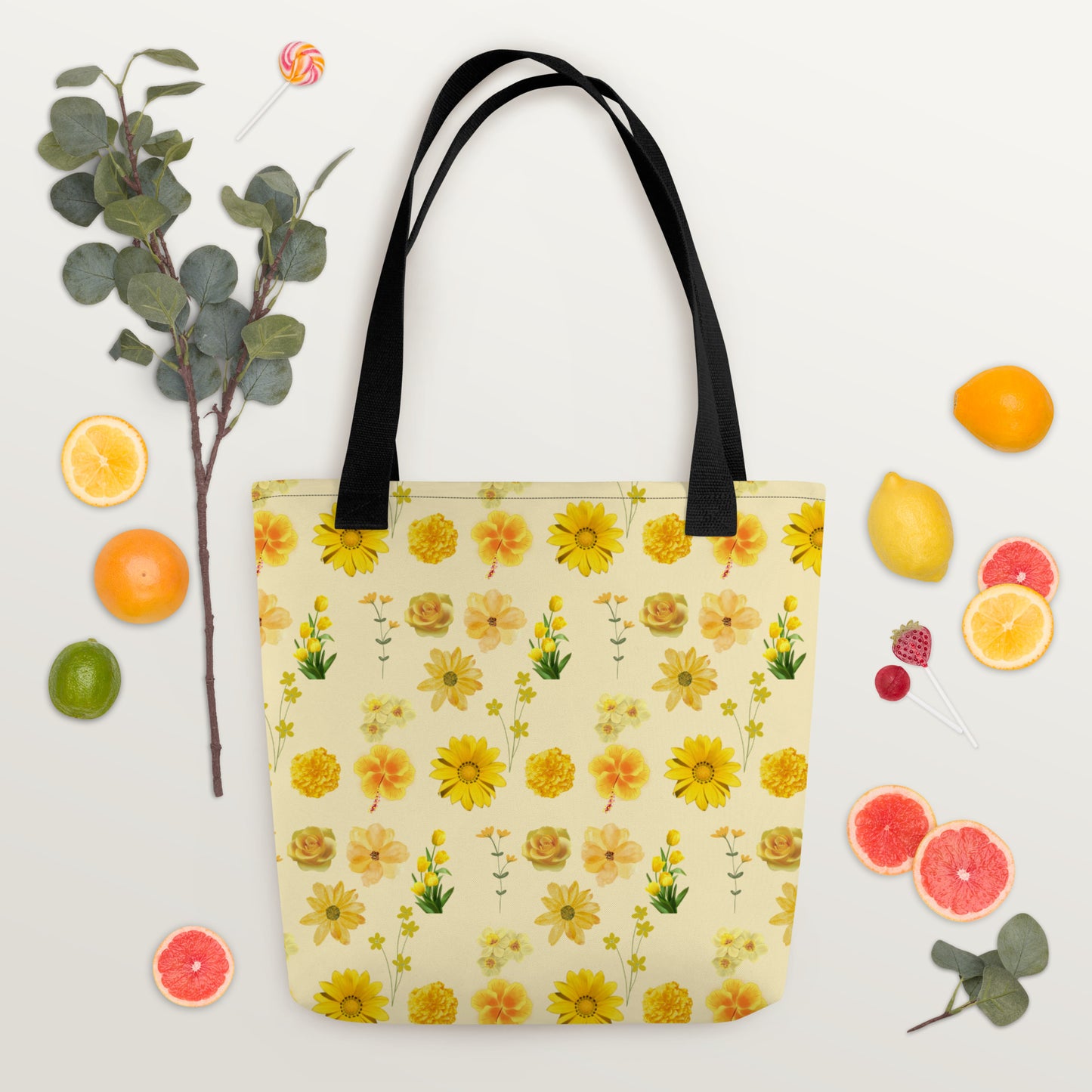 Yellow Tote Bag